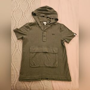 Lacoste Women’s Hooded Top Short Sleeve XS